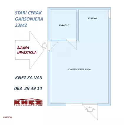 STARI CERAK-IZNAD RESTORANA PINK | 4zida.rs