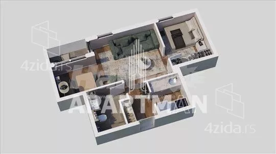 Trosoban stan | 4zida