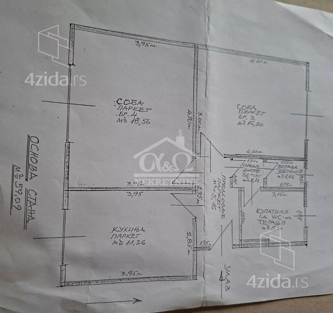 Dvosoban stan | 4zida