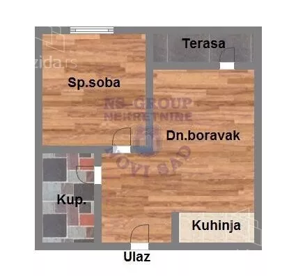 Dvosoban stan | 4zida