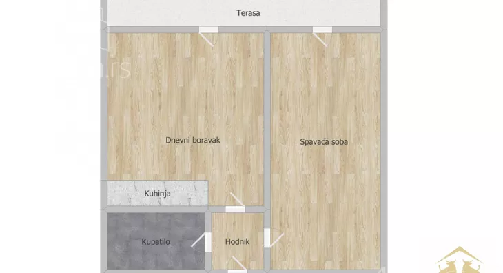 Jednoiposoban stan | 4zida