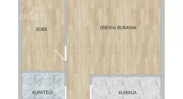 Dvosoban stan | 4zida