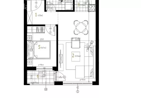 Dvosoban stan | 4zida