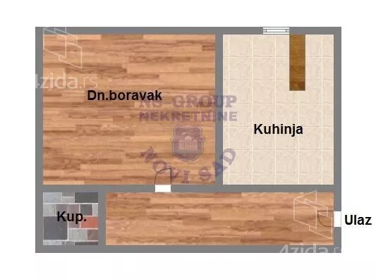 Jednosoban stan | 4zida