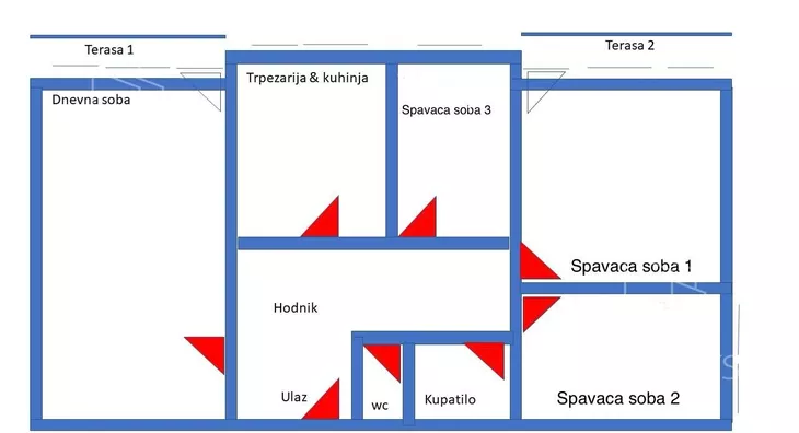 Troiposoban stan | 4zida