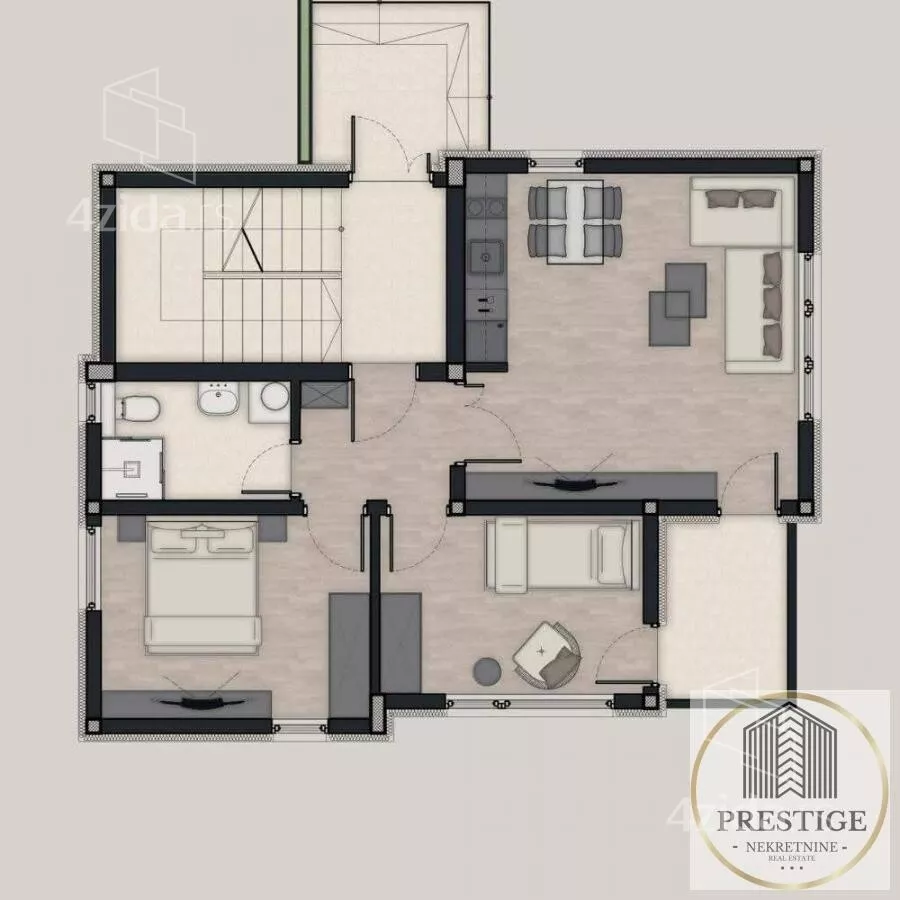 Dvoiposoban stan | 4zida