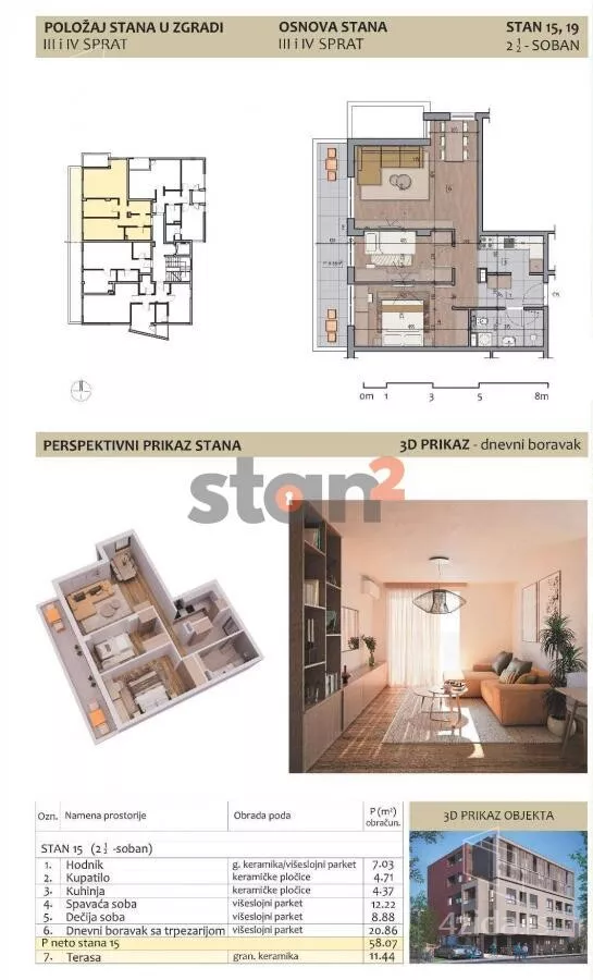 Dvoiposoban stan | 4zida