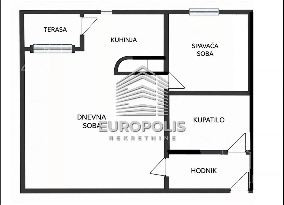 Jednoiposoban stan | 4zida