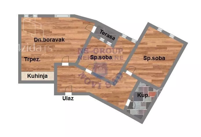 Dvoiposoban stan | 4zida