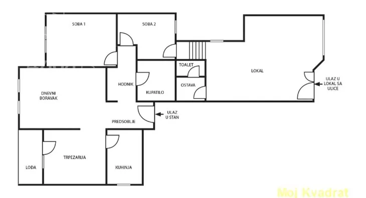 Trosoban stan | 4zida