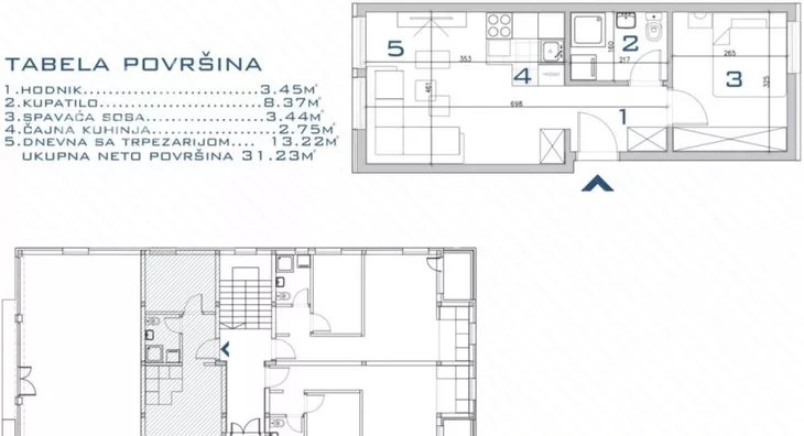 Jednoiposoban stan | 4zida