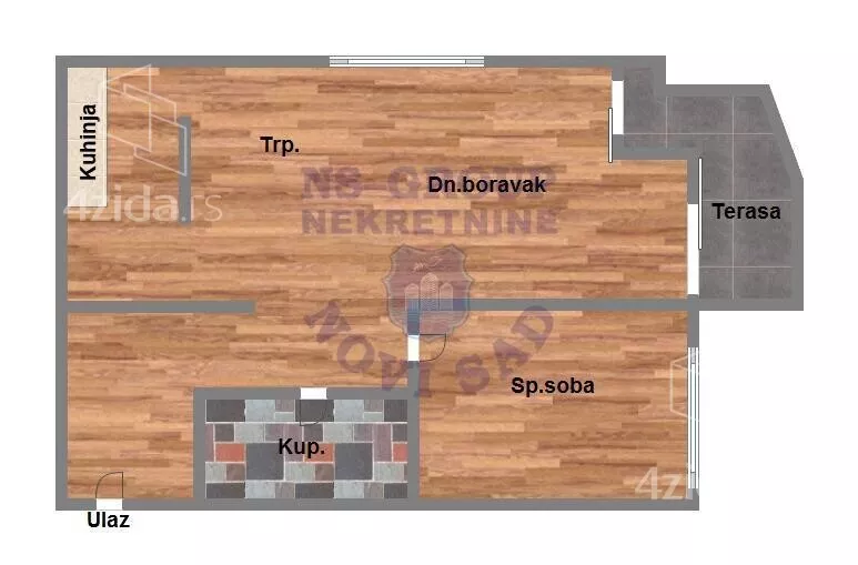 Dvosoban stan | 4zida