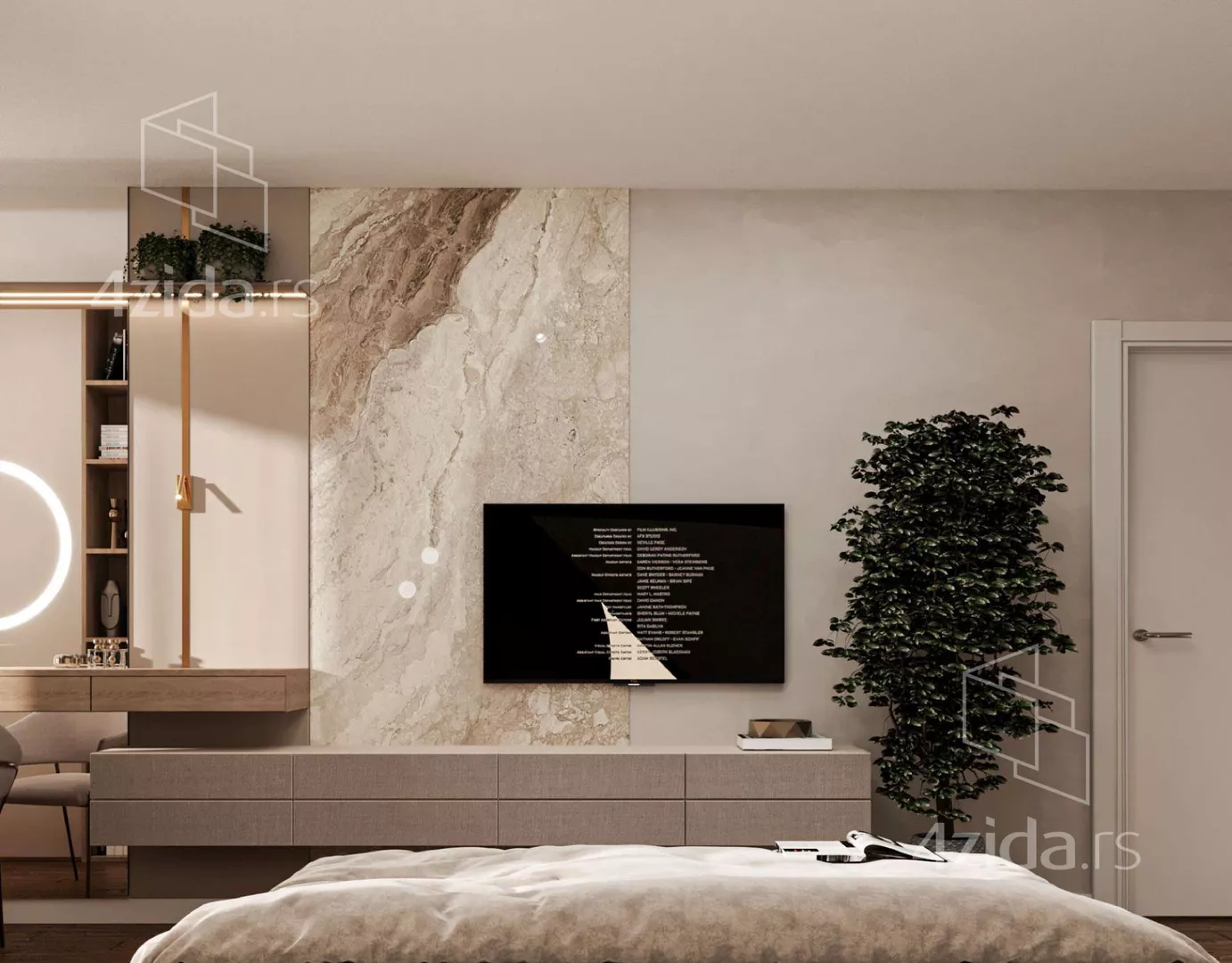 Četvoroiposoban stan | 4zida