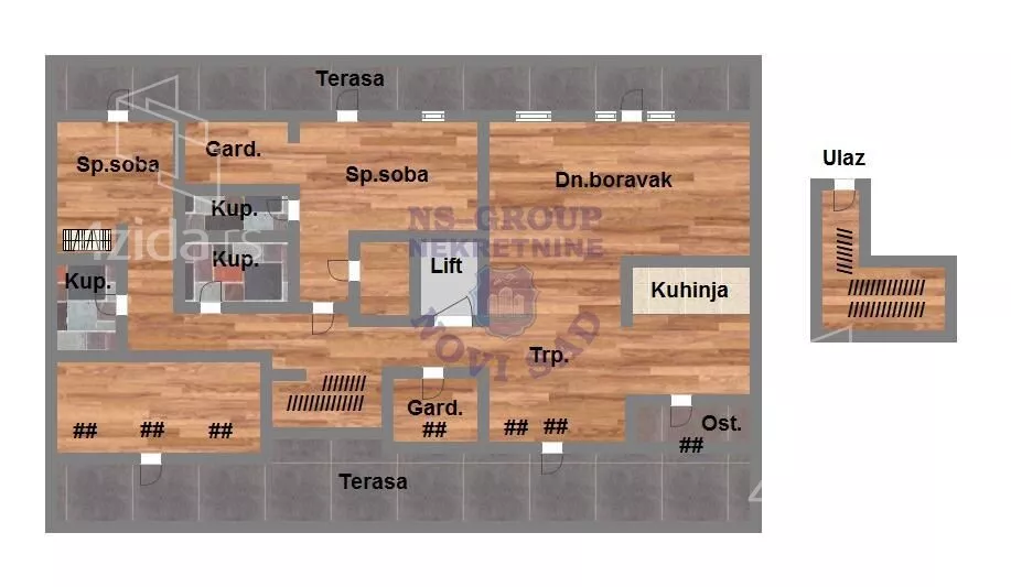 Četvorosoban stan | 4zida