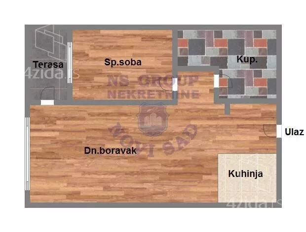 Dvosoban stan | 4zida