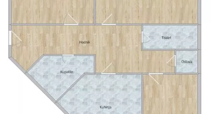 Trosoban stan | 4zida