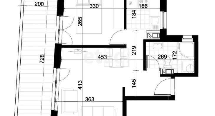 Dvosoban stan | 4zida