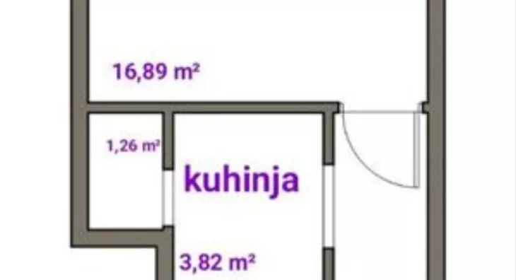 Jednosoban stan | 4zida