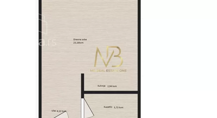 Jednosoban stan | 4zida