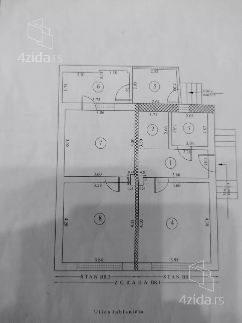 Jednosoban stan | 4zida