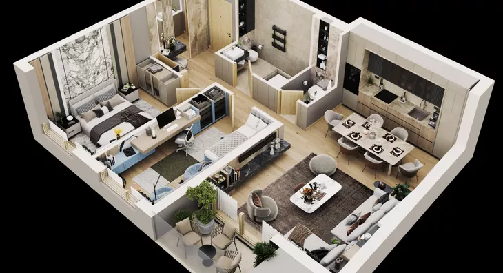 Trosoban stan | 4zida