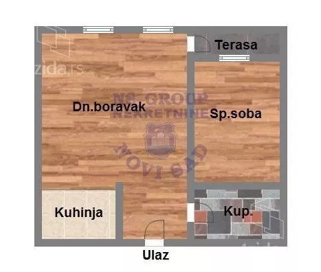 Dvosoban stan | 4zida