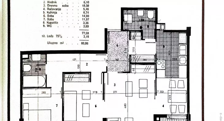 Trosoban stan | 4zida