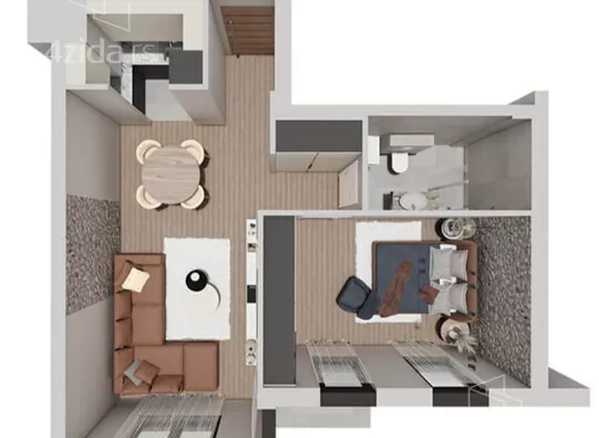 Dvosoban stan | 4zida