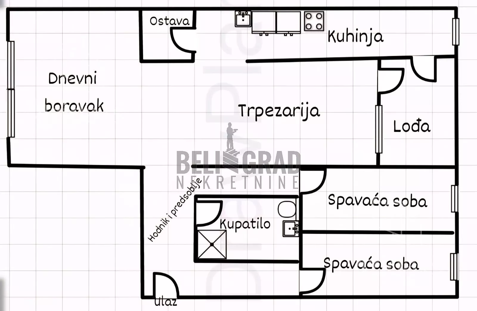 Dvoiposoban stan | 4zida