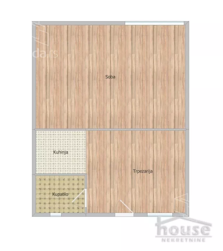 Jednosoban stan | 4zida