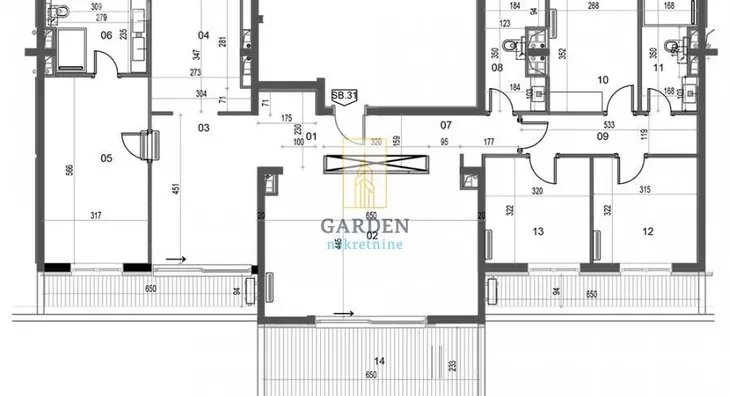 Petosoban stan | 4zida