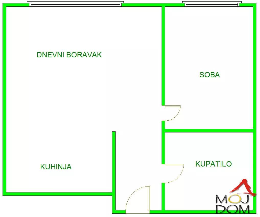 Jednoiposoban stan | 4zida