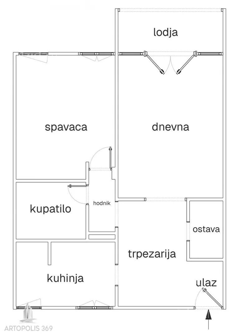 Dvosoban stan | 4zida
