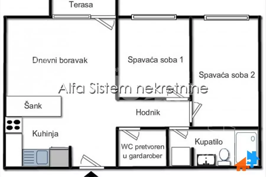 Dvoiposoban stan | 4zida