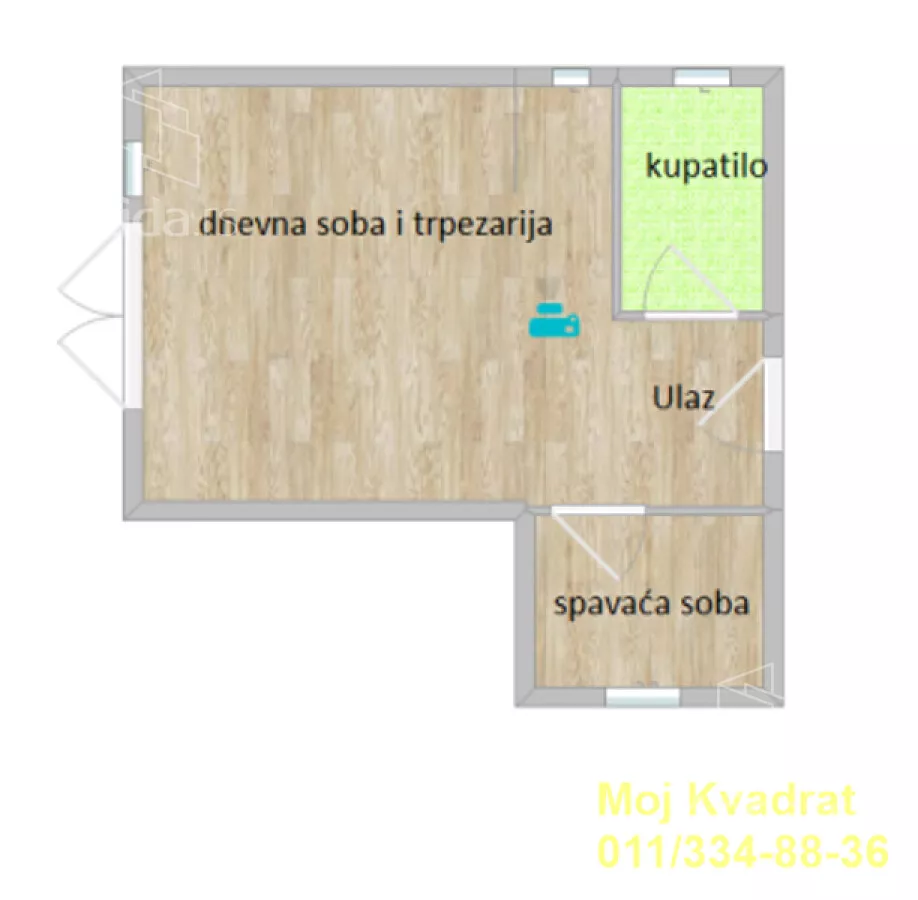 Dvosoban stan | 4zida