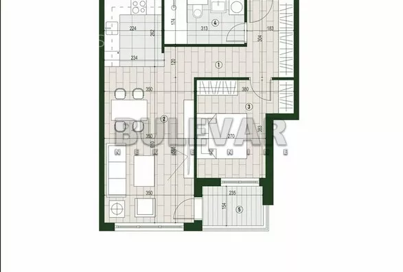 Dvosoban stan | 4zida