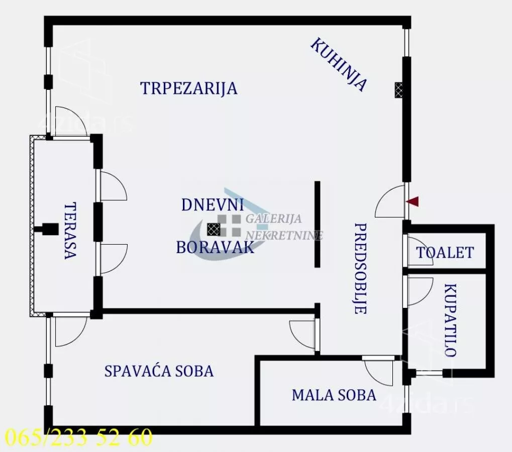 Dvoiposoban stan | 4zida