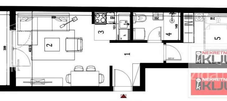 Dvosoban stan | 4zida