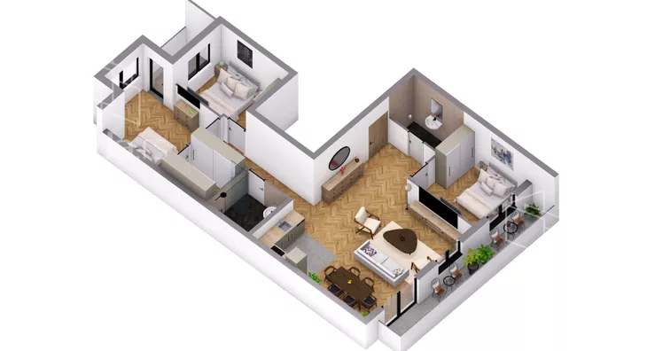 Četvorosoban stan | 4zida