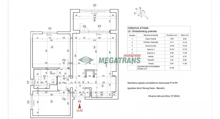 Trosoban stan | 4zida