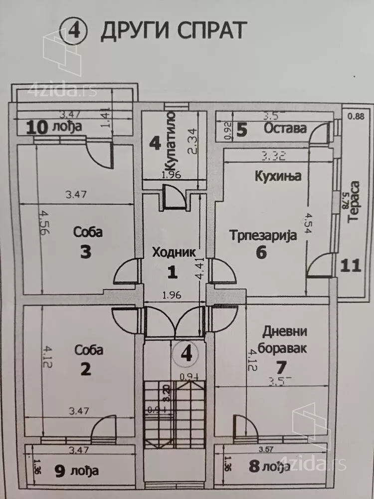 Trosoban stan | 4zida