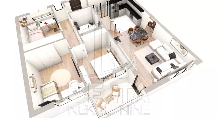 Četvorosoban stan | 4zida