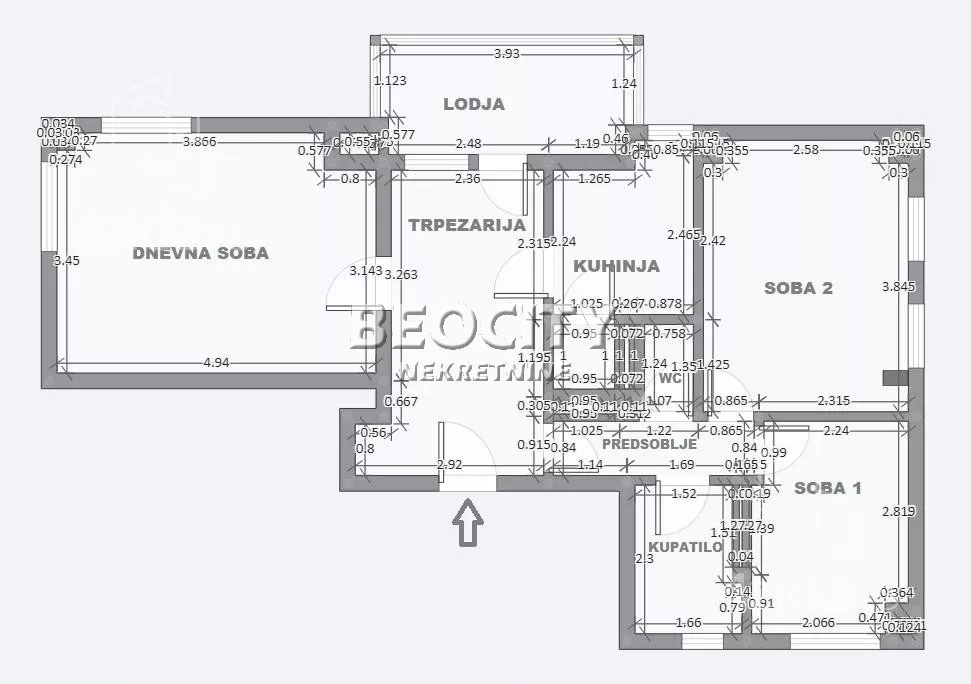 Trosoban stan | 4zida