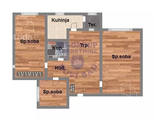 Dvoiposoban stan | 4zida