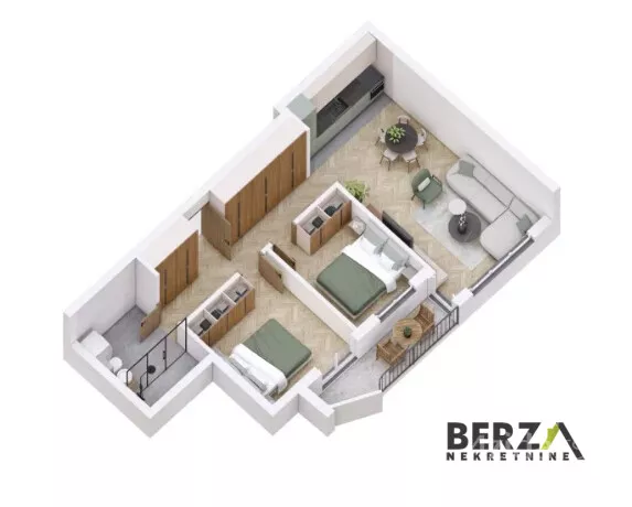 Trosoban stan | 4zida