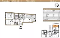 Trosoban stan | 4zida