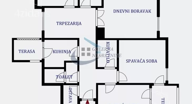 Troiposoban stan | 4zida