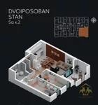 Dvoiposoban stan | 4zida