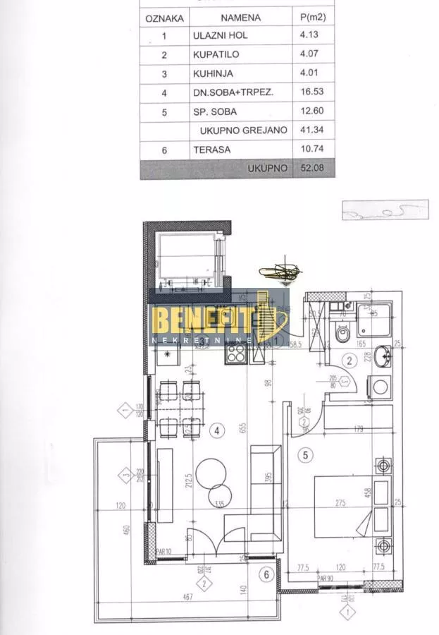 Dvosoban stan | 4zida