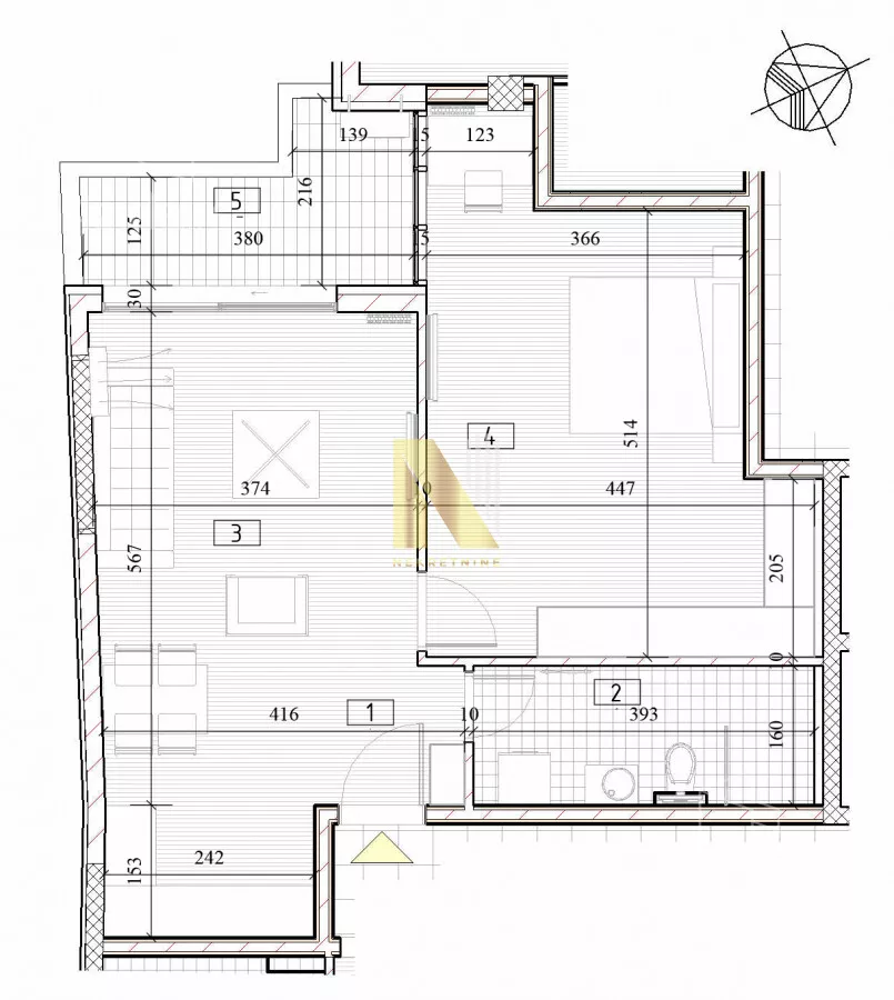 Dvosoban stan | 4zida